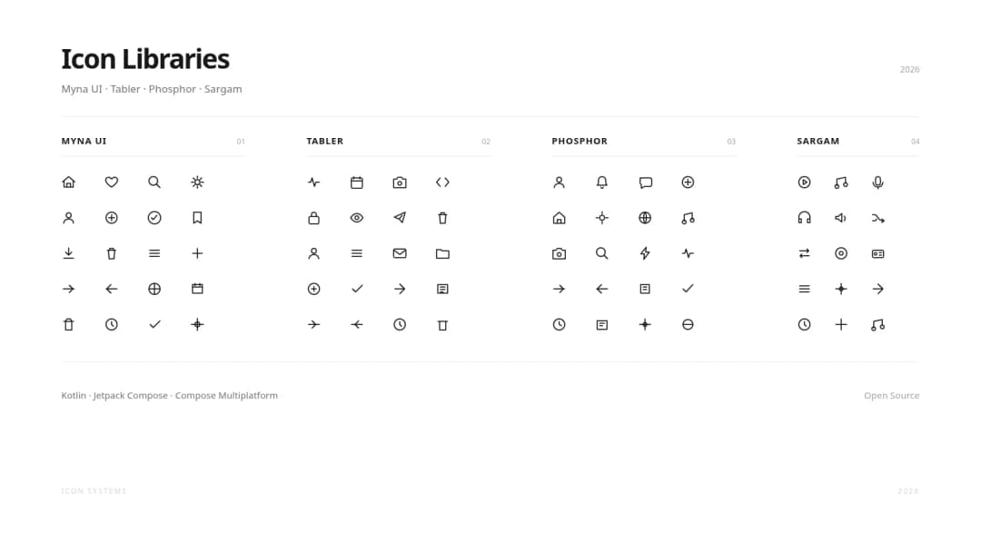 Icon Libraries